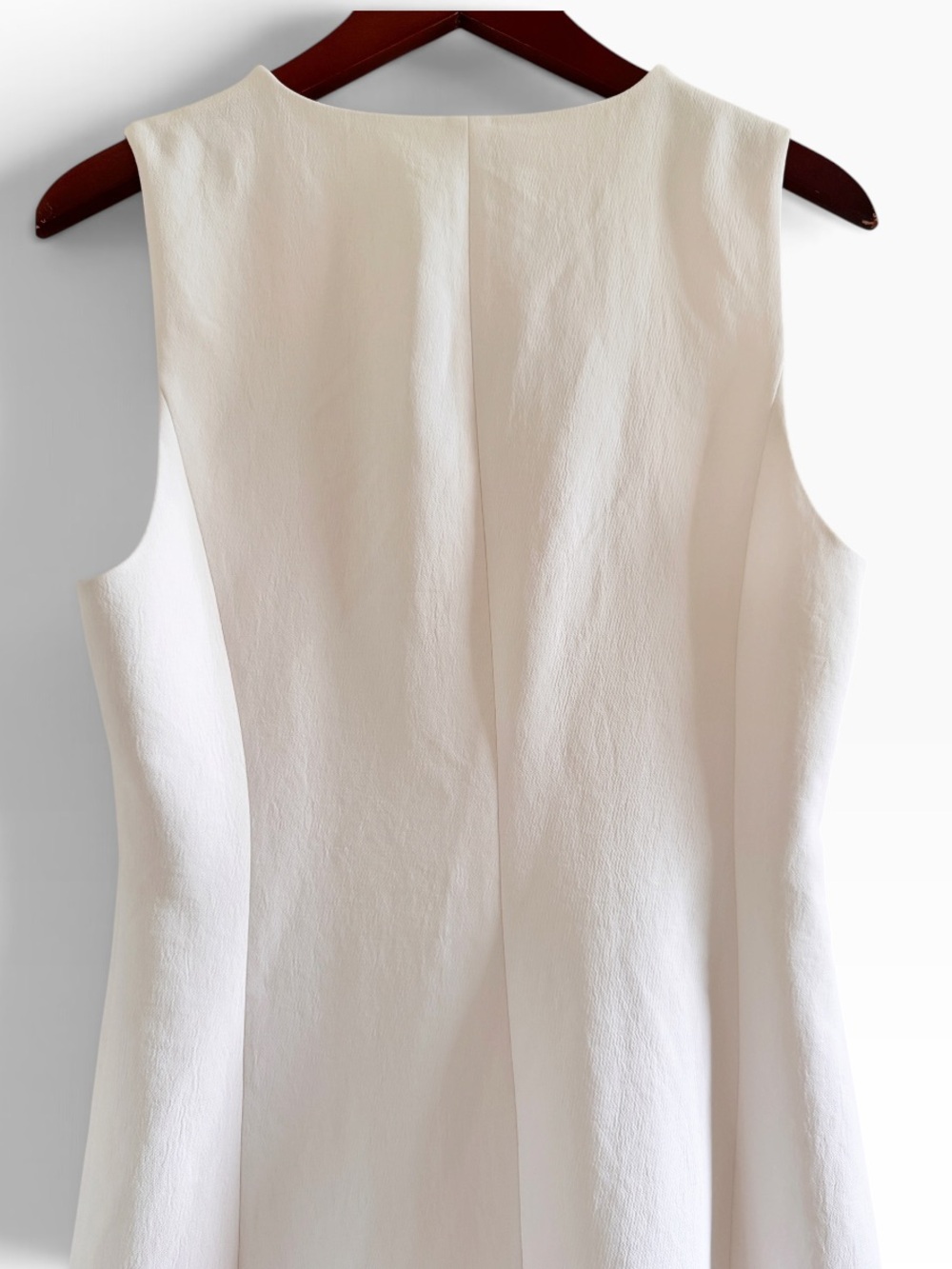 ARITZIA Wilfred Regal Button Front Dress Size 10 in Metropolis Beige - Picture 14 of 16